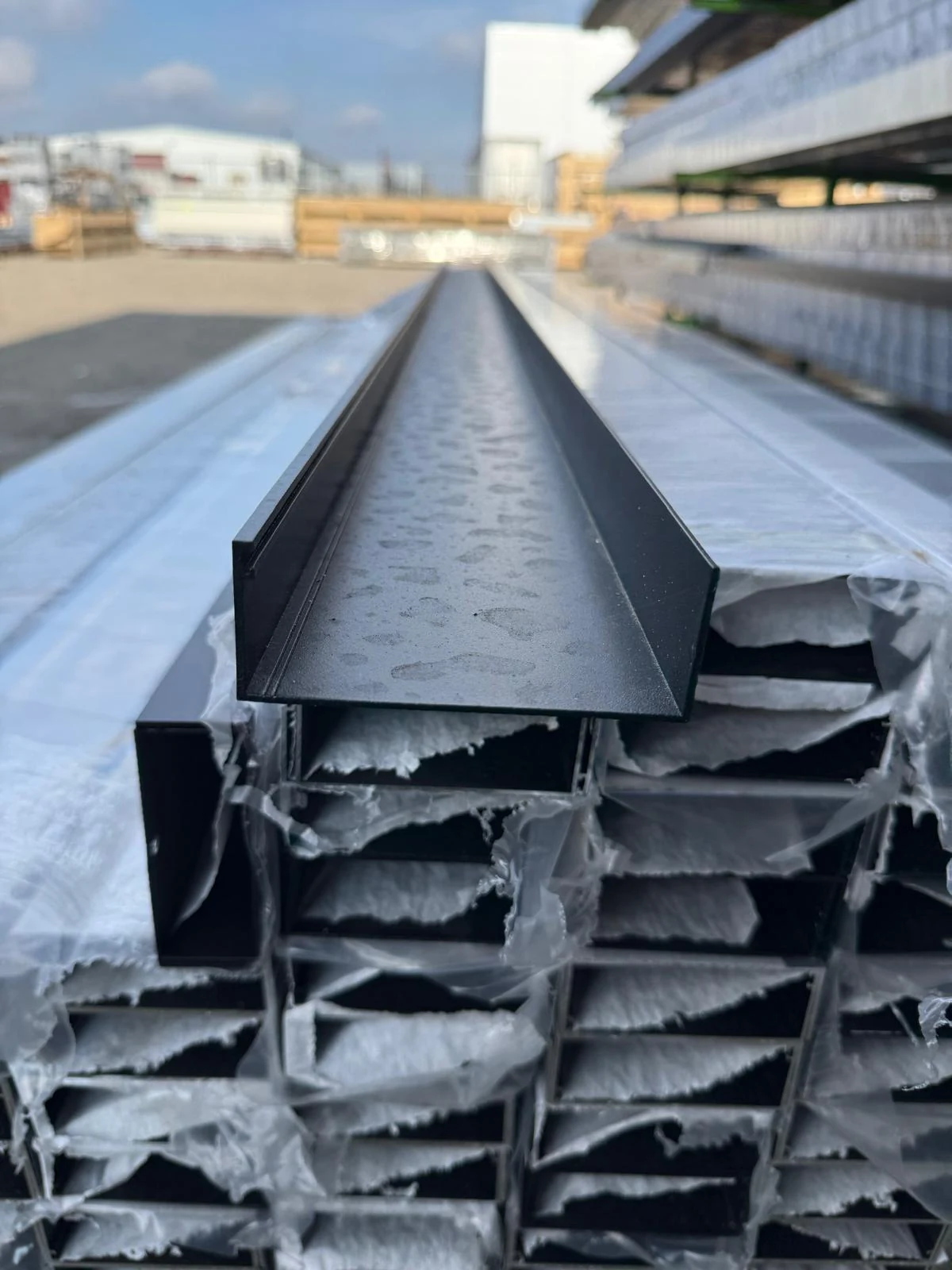 Glasaufnahme U-Profil