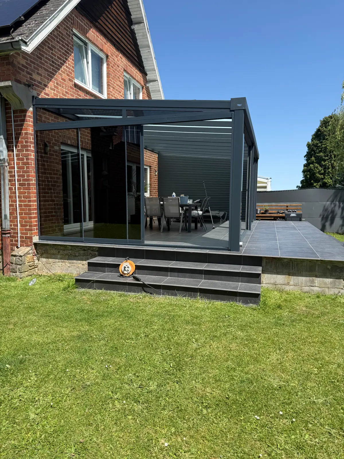Veranda auf einer erhöhten Terrasse, Foto 5